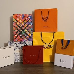 Fendi Hermès Cartier Louis Vuitton & more logo bag